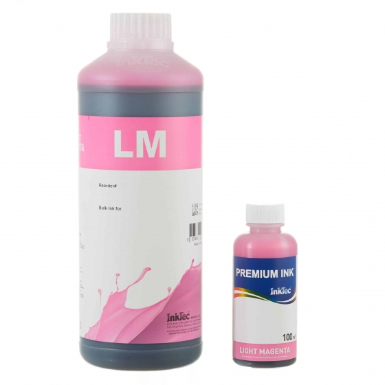 Tinta Magenta Claro 1 litro y 100ml impresoras