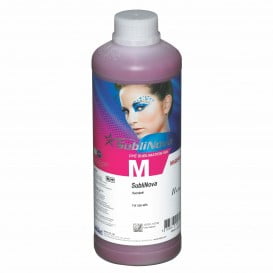 Botella 1 litro tinta sublimación SubliNova Magenta