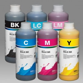 EKI, Tinta pigmentada compatible con Epson UltraChrome K3 - Botella 1L