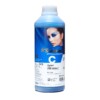 Tinta DTF Inktec, botellas de 1 kg y 250ml (Blanco + CMYK) - 1 Kg Tinta DTF Cian