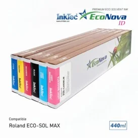 Cartuchos de tinta InkTec compatíveis com Roland EcoSol Max