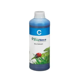 ESE, Tinta  Eco-solvente para Roland EcoSol Max y Mutoh Eco Ultra (DX4/DX5) | EcoNova ID,  Botellas 1L - C (Cian)
