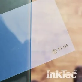 Bobina de FILME semitransparente ITP-CFE 135µm de 30 metros de comprimento (fotólitos) - várias larguras