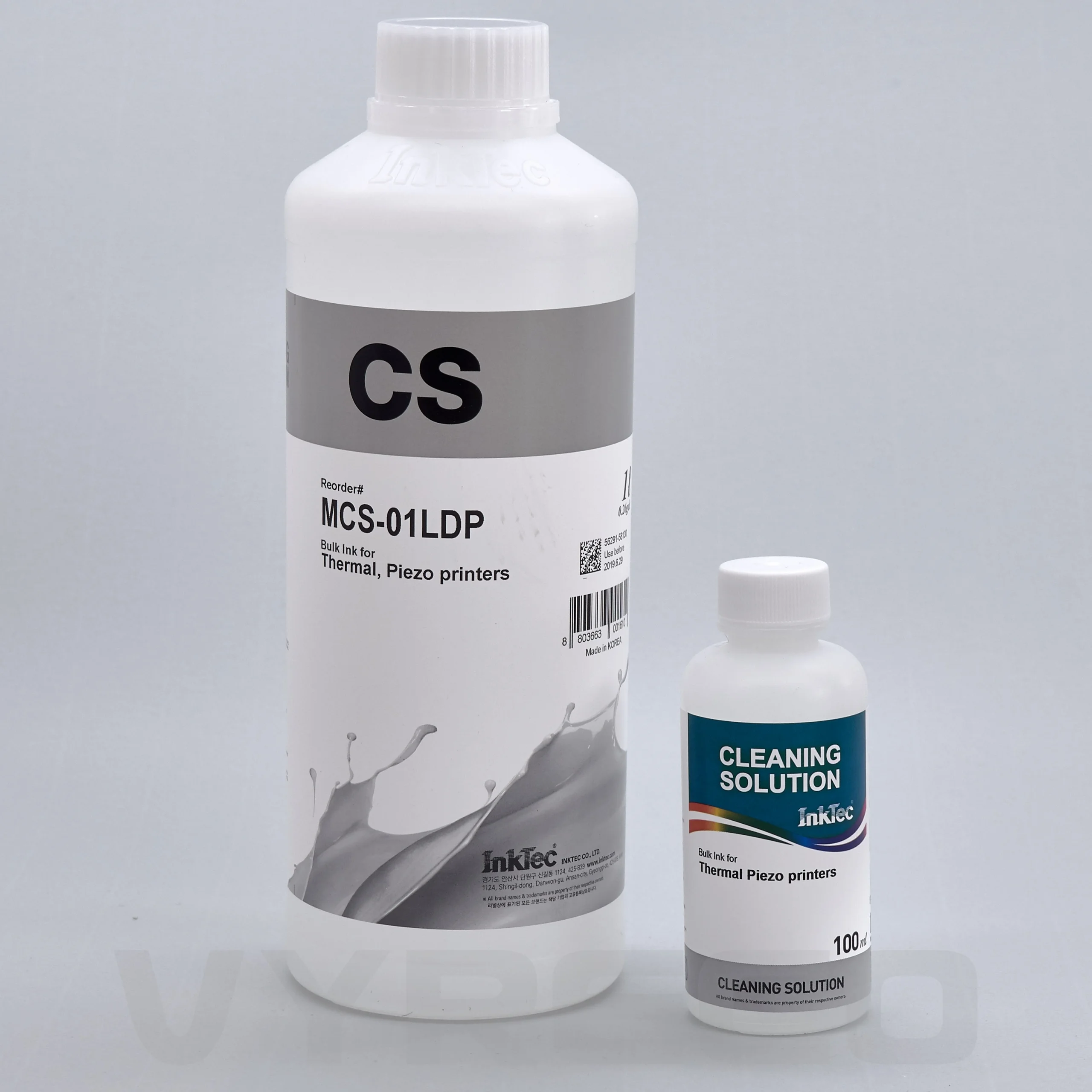 MCS, fluido de limpeza para impressoras de tinta