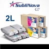 SubliNova G7, Tinta de sublimación compatible con Mimaki SB53 y SB54 - Bolsa 2L - negro