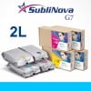 SubliNova G7, Tinta de sublimación compatible con Mimaki SB53 y SB54 - Bolsa 2L - cian