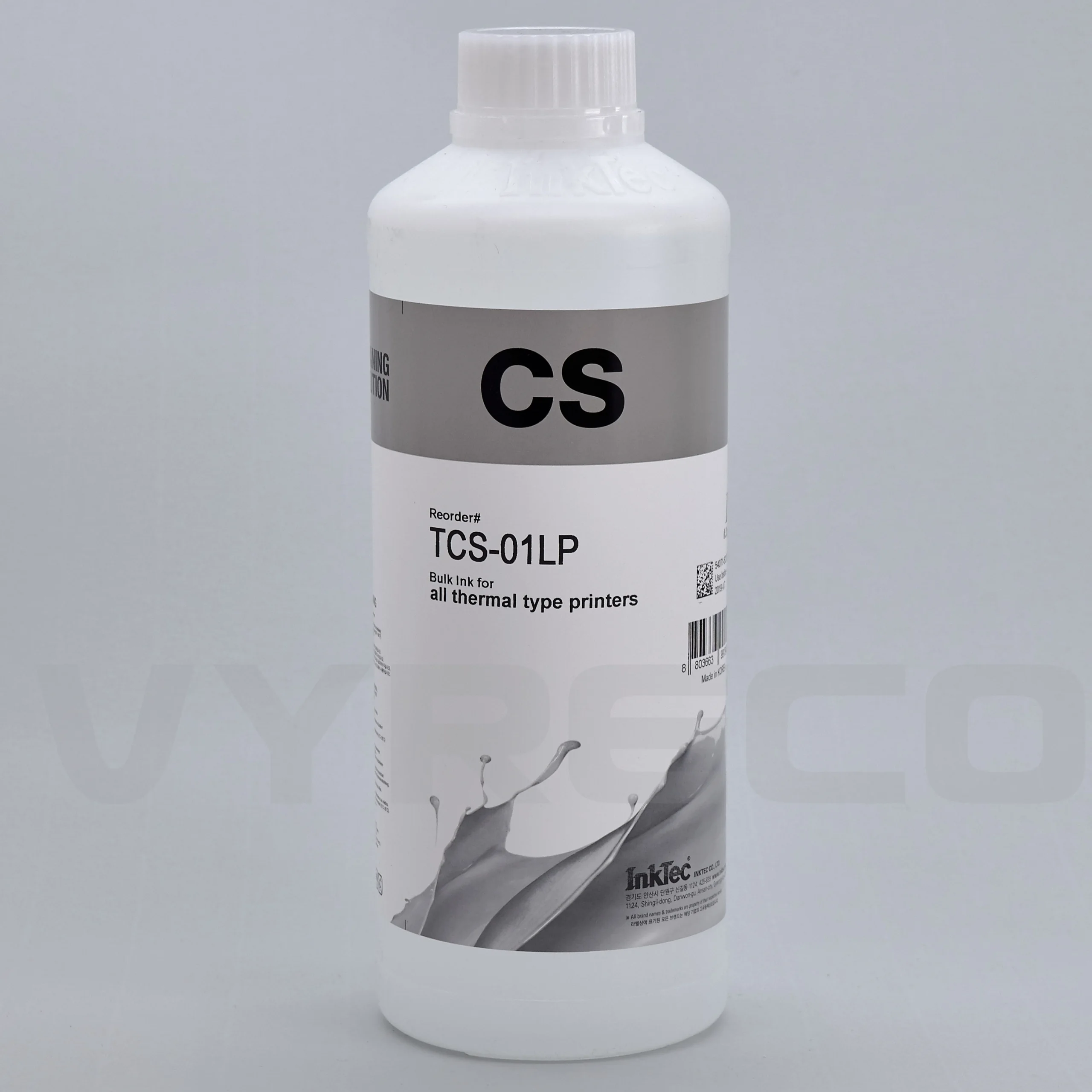 TCS, fluido de limpeza para cabeçotes de jato de tinta térmico