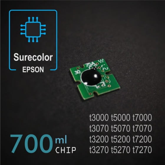 Chip para Epson Surecolor t3000 t5000 t7000 t3070 t5070 t7070 t3200 t5200 t7200 t3270 t5270 e t7270