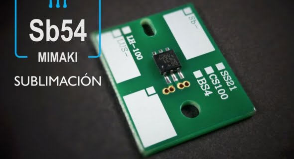 Chip sublimación SB54 para plóters Mimaki
