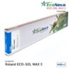 EED, Cartuchos Roland Eco-Sol MAX 3 compatibles, 440ml - Tintas EcoSolventes EcoNova AURORA - cian
