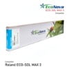 EED, Cartuchos Roland Eco-Sol MAX 3 compatibles, 440ml - Tintas EcoSolventes EcoNova AURORA - cian-claro