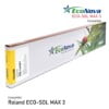 EED, Cartuchos Roland Eco-Sol MAX 3 compatibles, 440ml - Tintas EcoSolventes EcoNova AURORA - amarillo