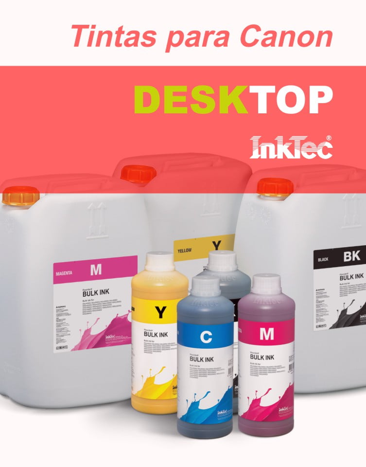 Tintas para impresoras Canon