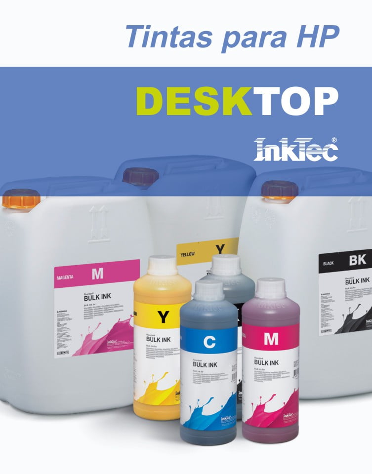 Tintas para impresoras HP